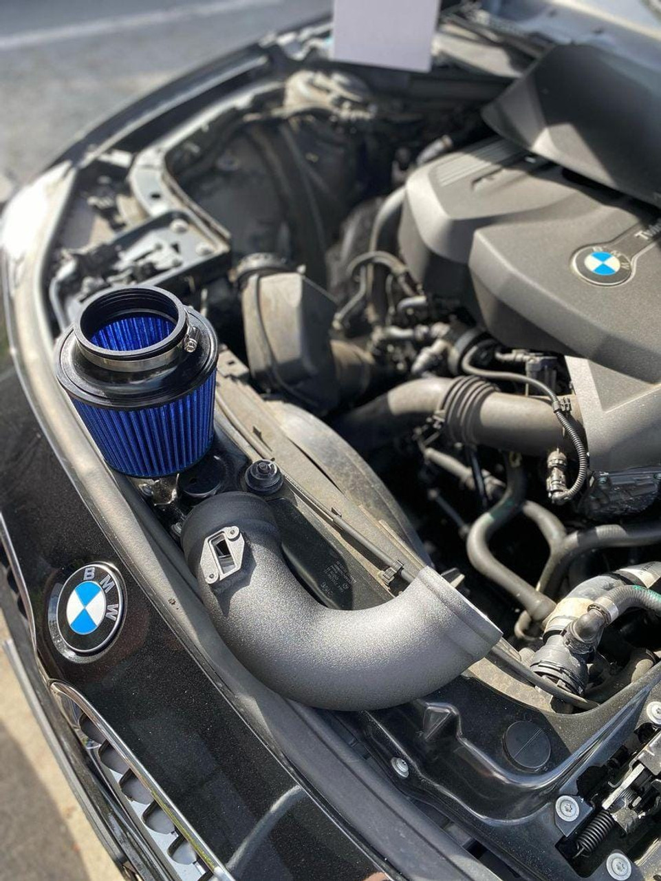 BMW B46/B48 High Flow Air Intake with Shield - Mastery of Art & Design MAD-5061