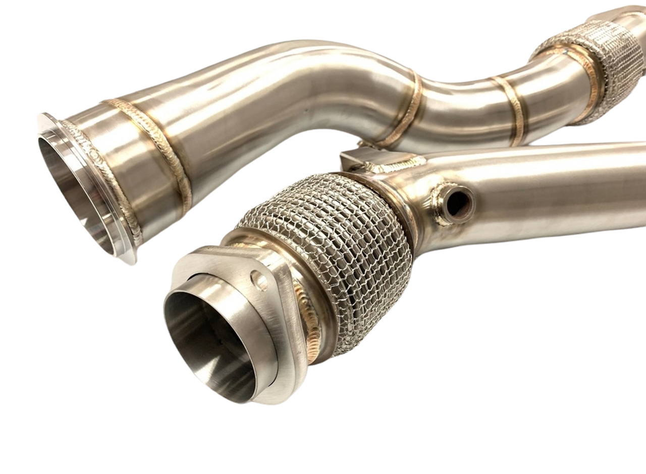 BMW F97/F98 Downpipes - Mastery of Art & Design MAD-2041