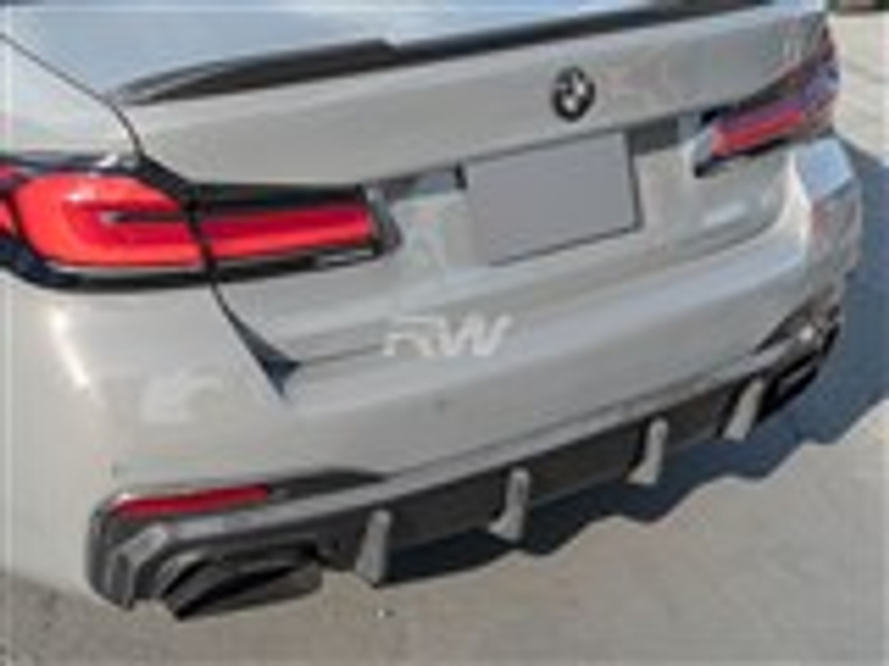 BMW LCI Carbon Fiber Diffuser - RW Carbon BMWG30030