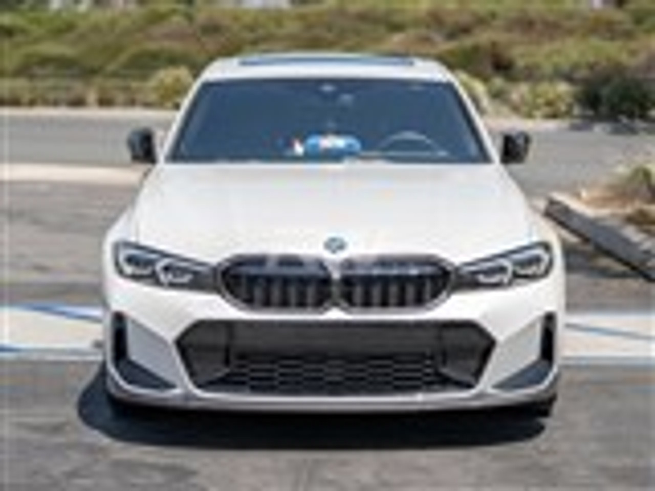 BMW LCI RWS Carbon Fiber Front Lip Spoiler - RW Carbon BMWG20039