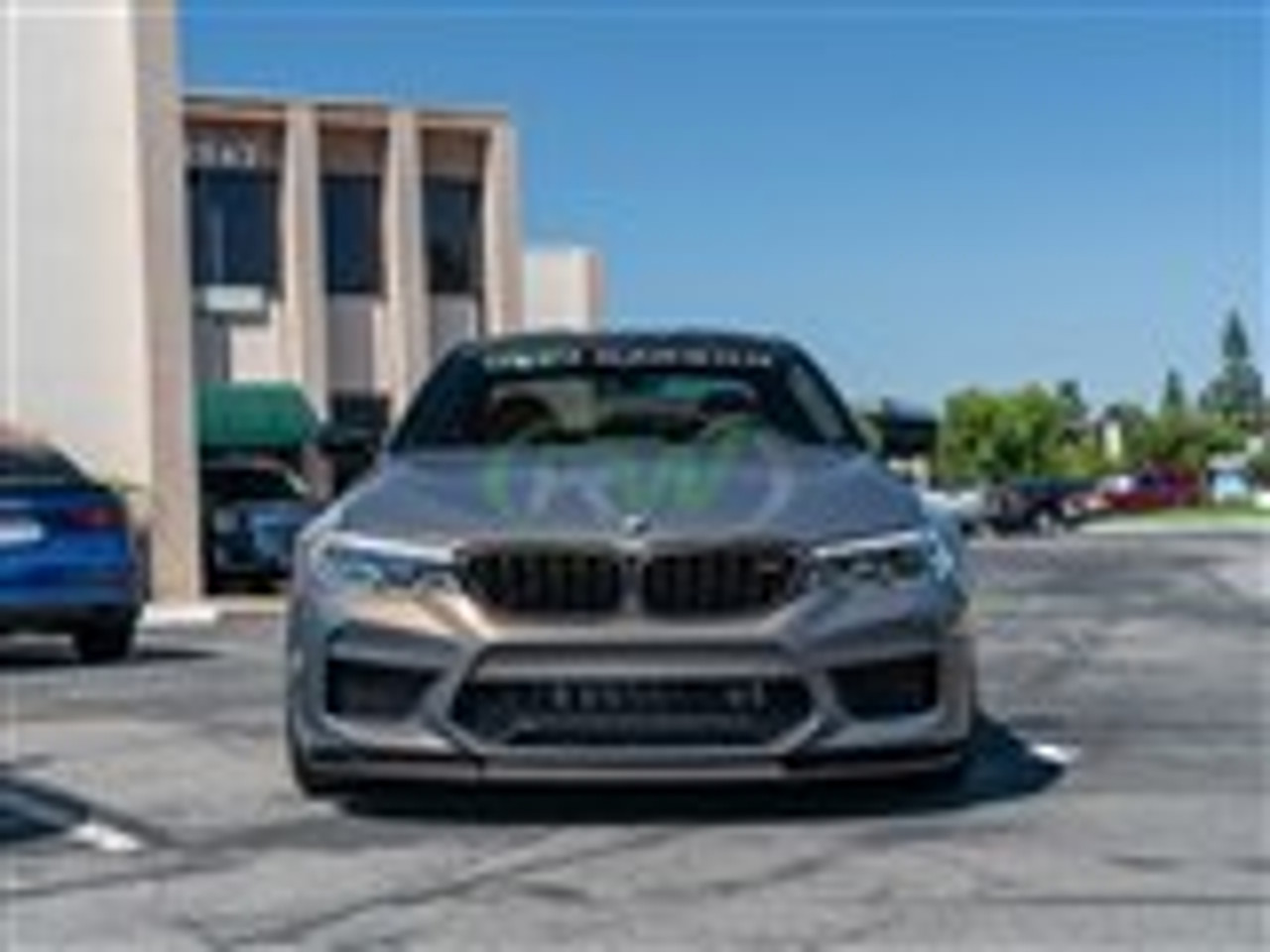 BMW RWS Carbon Fiber Front Lip Spoiler - RW Carbon BMWF9014 