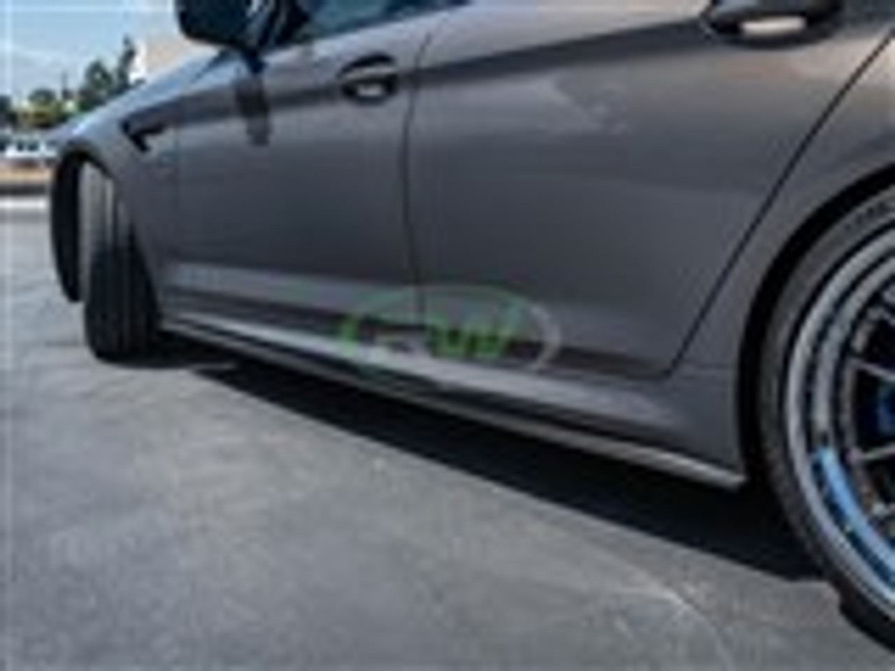 BMW RWS Carbon Fiber Side Skirt Extensions - RW Carbon BMWF9015