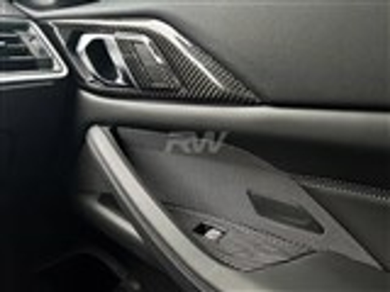 BMW Carbon Fiber Door Handle Trims - RW Carbon BMWG8X020