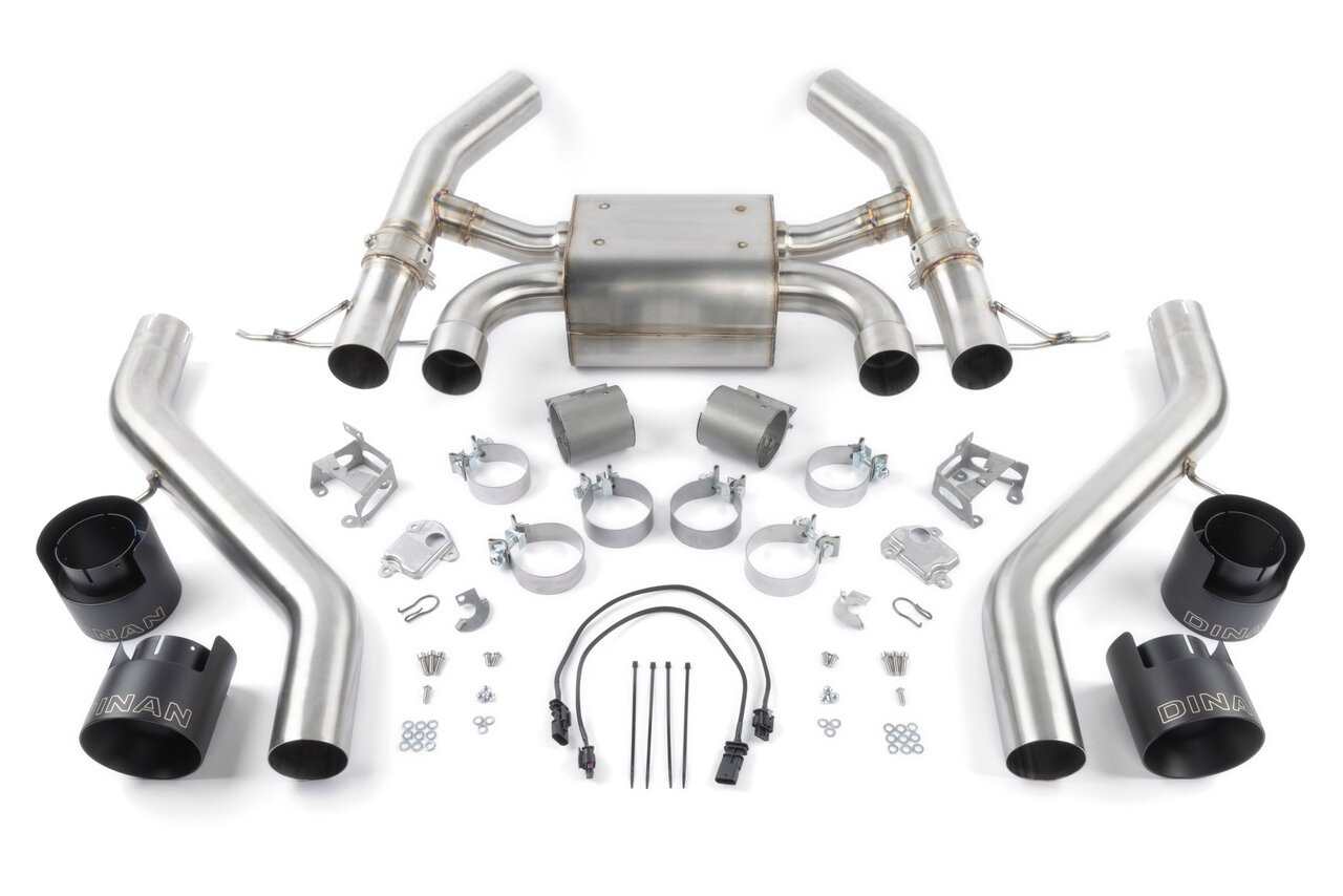 BMW Valved Axle Back Exhaust - Dinan D660-0100