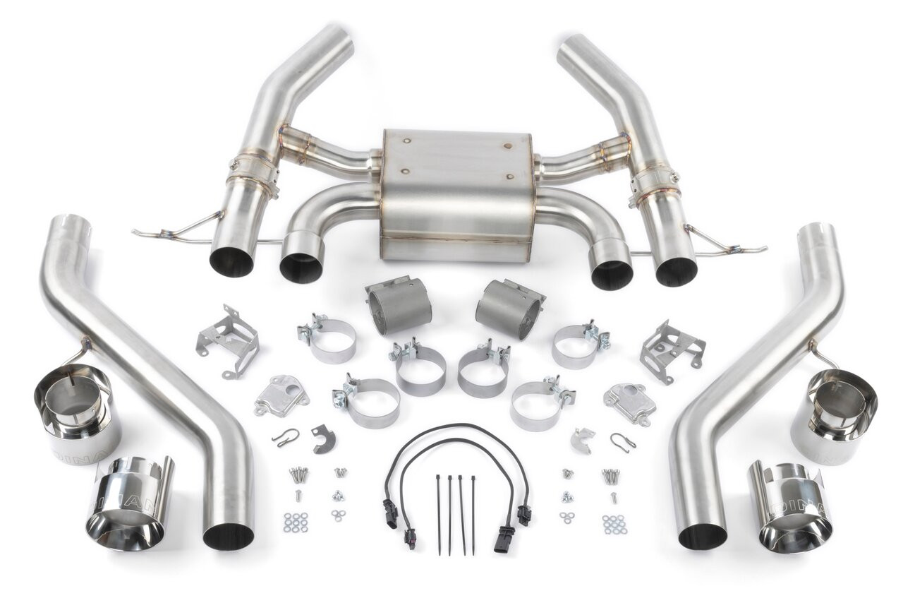 BMW Valved Axle Back Exhaust - Dinan D660-0100