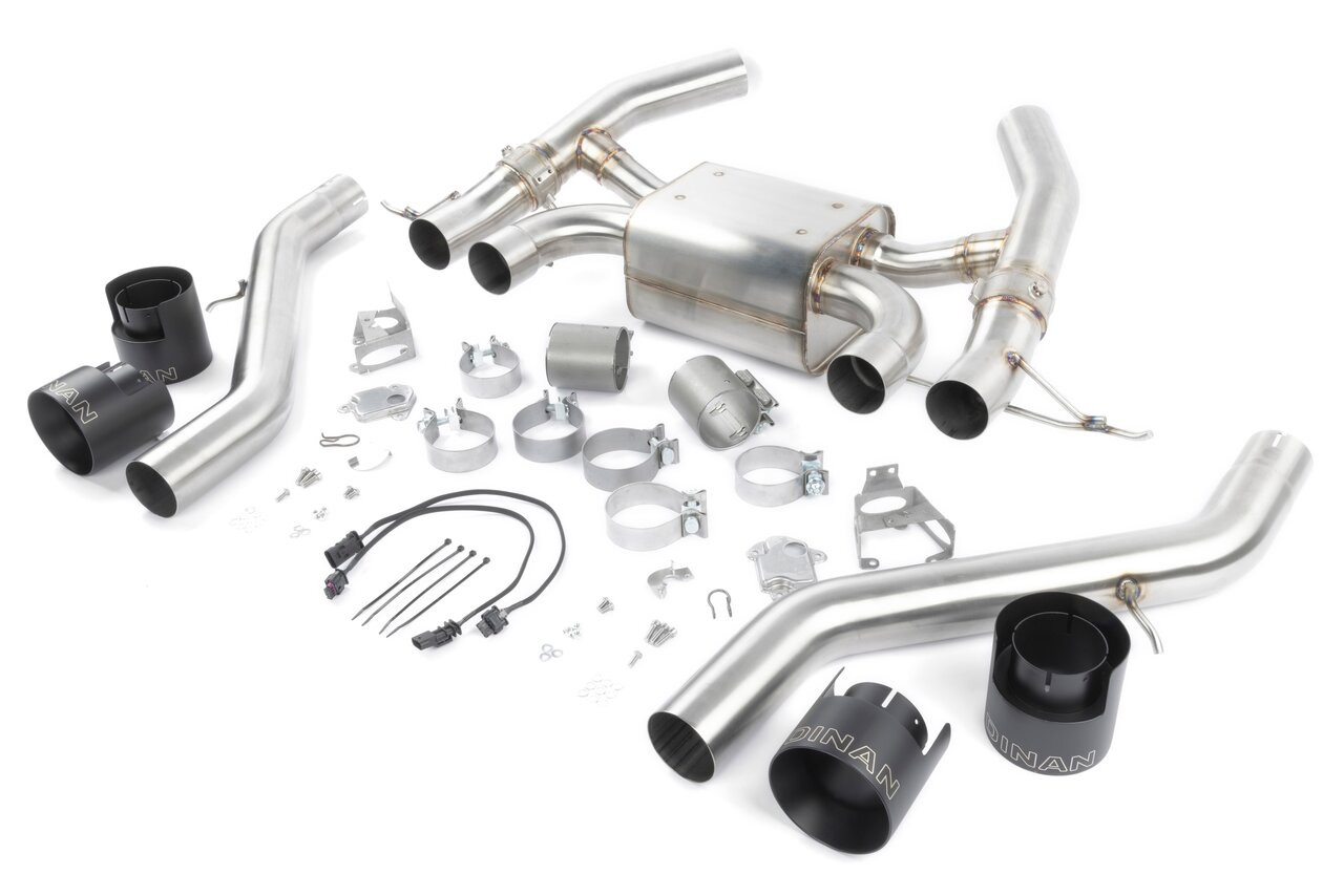 BMW Valved Axle Back Exhaust - Dinan D660-0100
