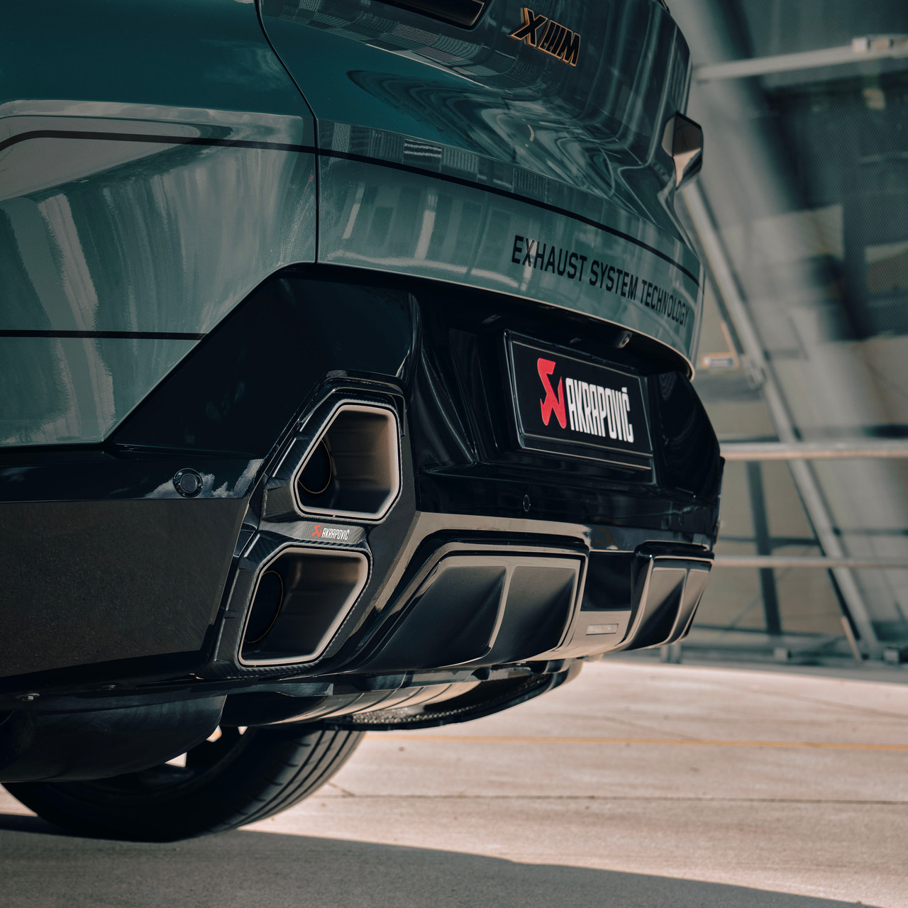 BMW Titanium Slip-on Race Line Exhaust - Akrapovic S-BM/T/36H