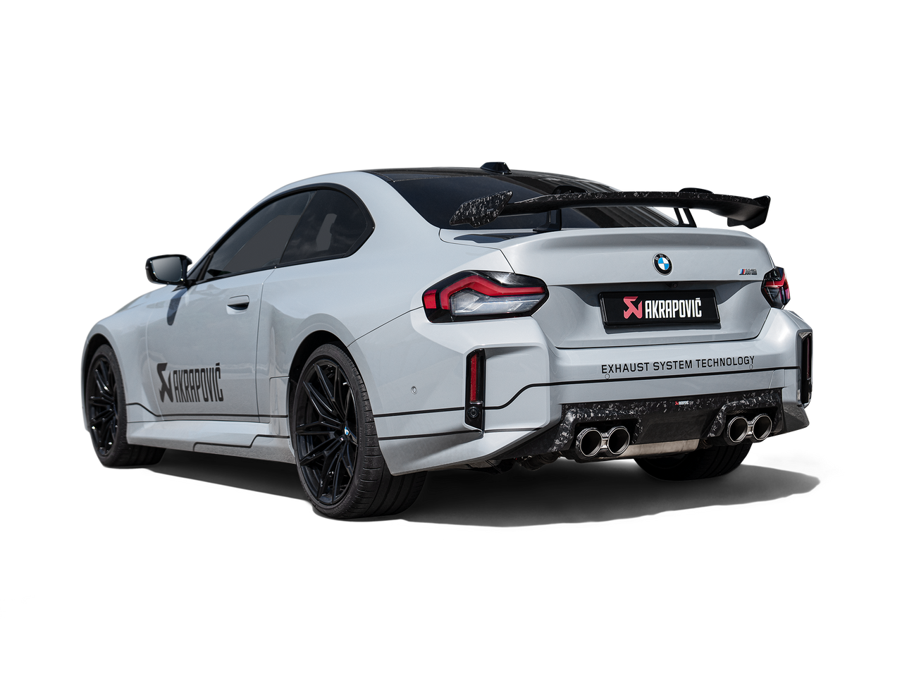 BMW Rear Chopped Carbon Fiber Diffuser - Akrapovic DI-BM/CA/10/CF