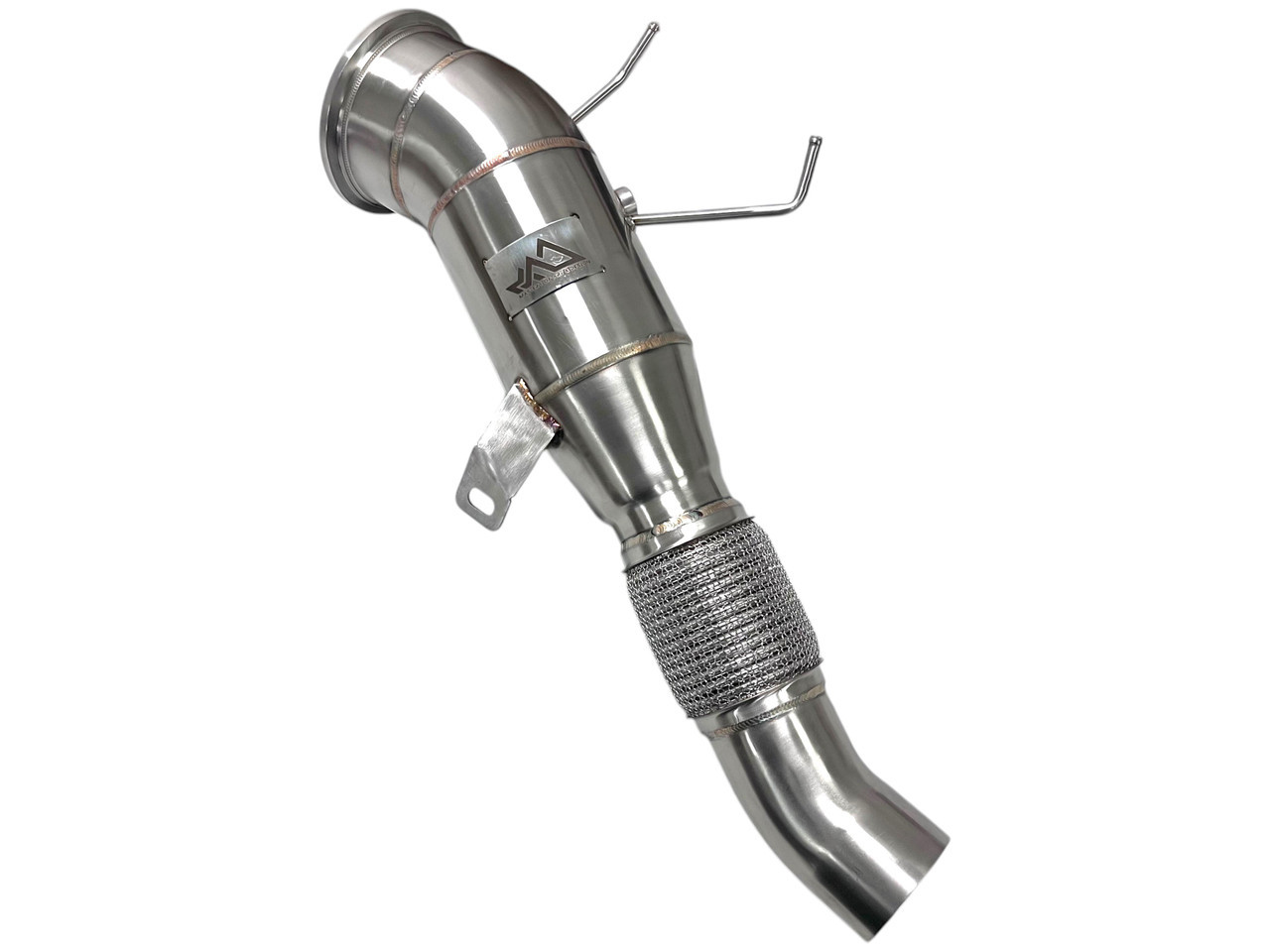 BMW Gen3 5" Catless Downpipe - Mastery of Art & Design MAD-127