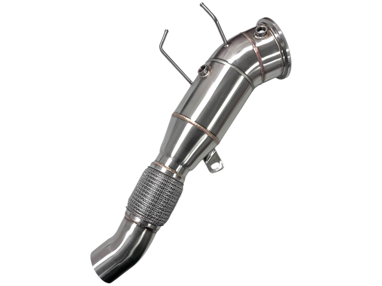 BMW Gen3 5" Catless Downpipe - Mastery of Art & Design MAD-127