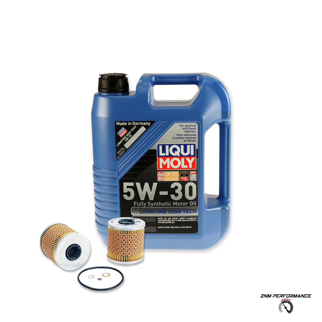 BMW 5W-30 Oil Change Kit - Liqui Moly 11421727300LM