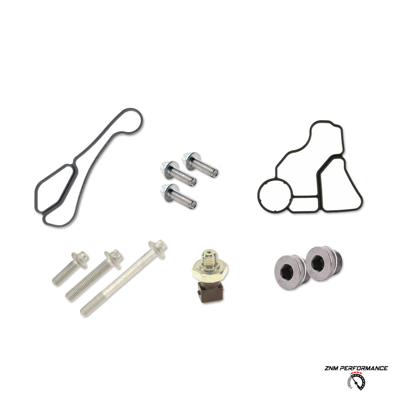 BMW Engine Oil Filter Housing Gasket Kit - Elring 11428637821KT