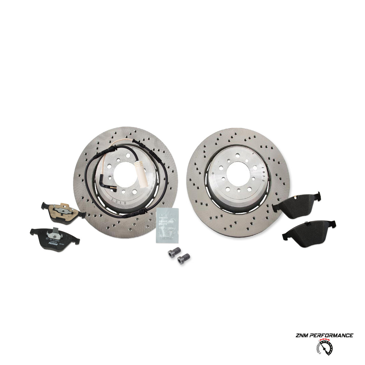 BMW Front Brake Kit - Zimmermann/Textar 34112283801