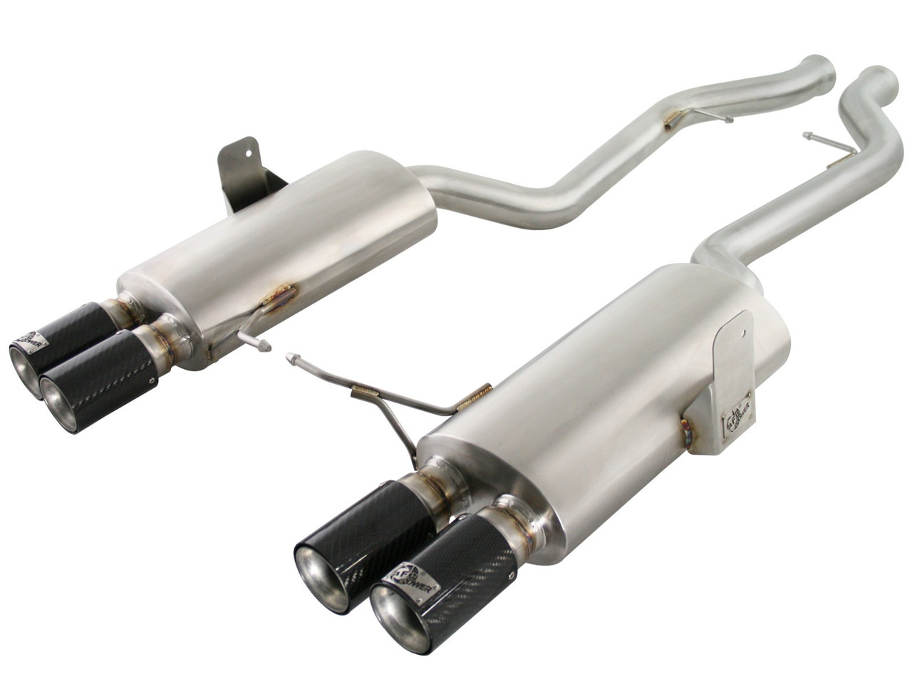 BMW Mach Force-XP 2.5in 304 Stainless Steel Cat-Back Exhaust System - aFe POWER 49-36312-C