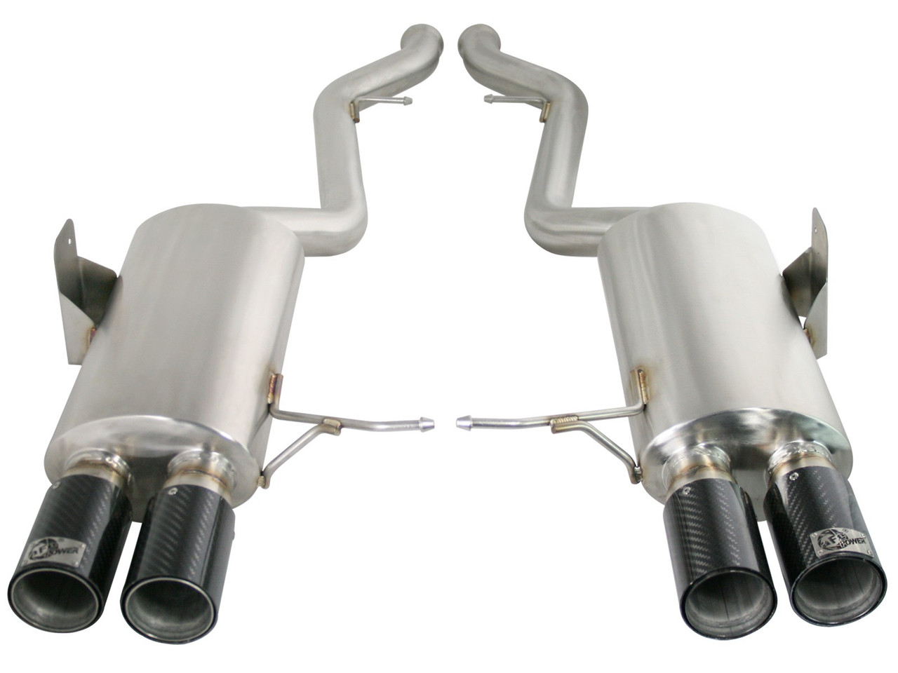 BMW Mach Force-XP 2.5in 304 Stainless Steel Cat-Back Exhaust System - aFe POWER 49-36311-C