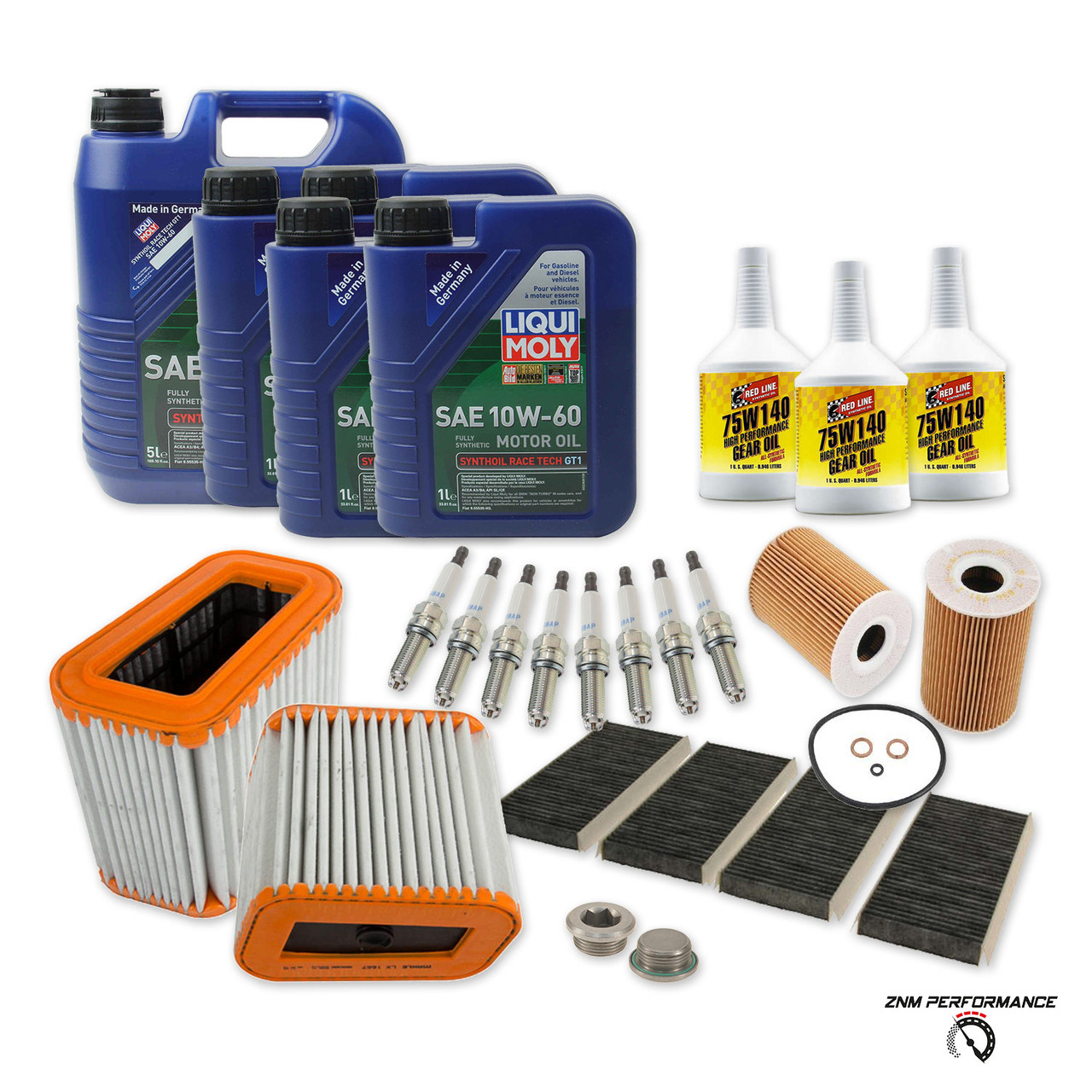 BMW Maintenance Service Kit - Liqui Moly/Mann E9XM3MSKT