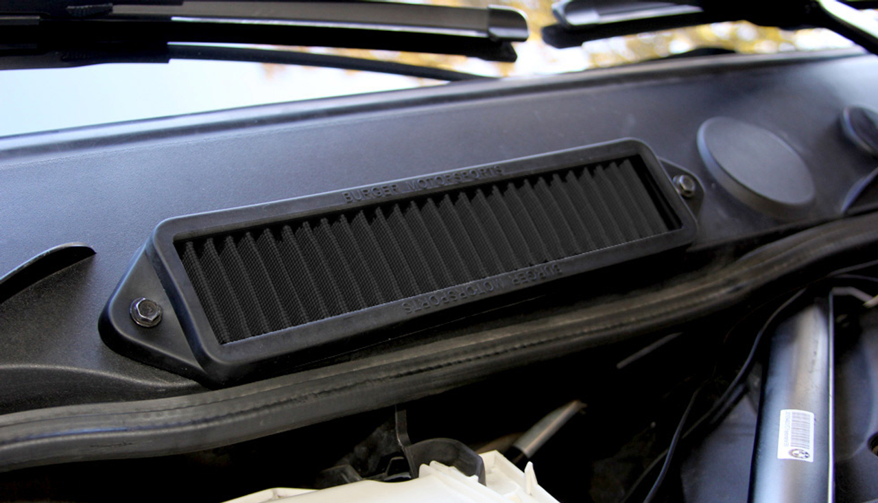 BMW E Chassis Cowl Filters - Burger Motorsports BMS-COWL-E