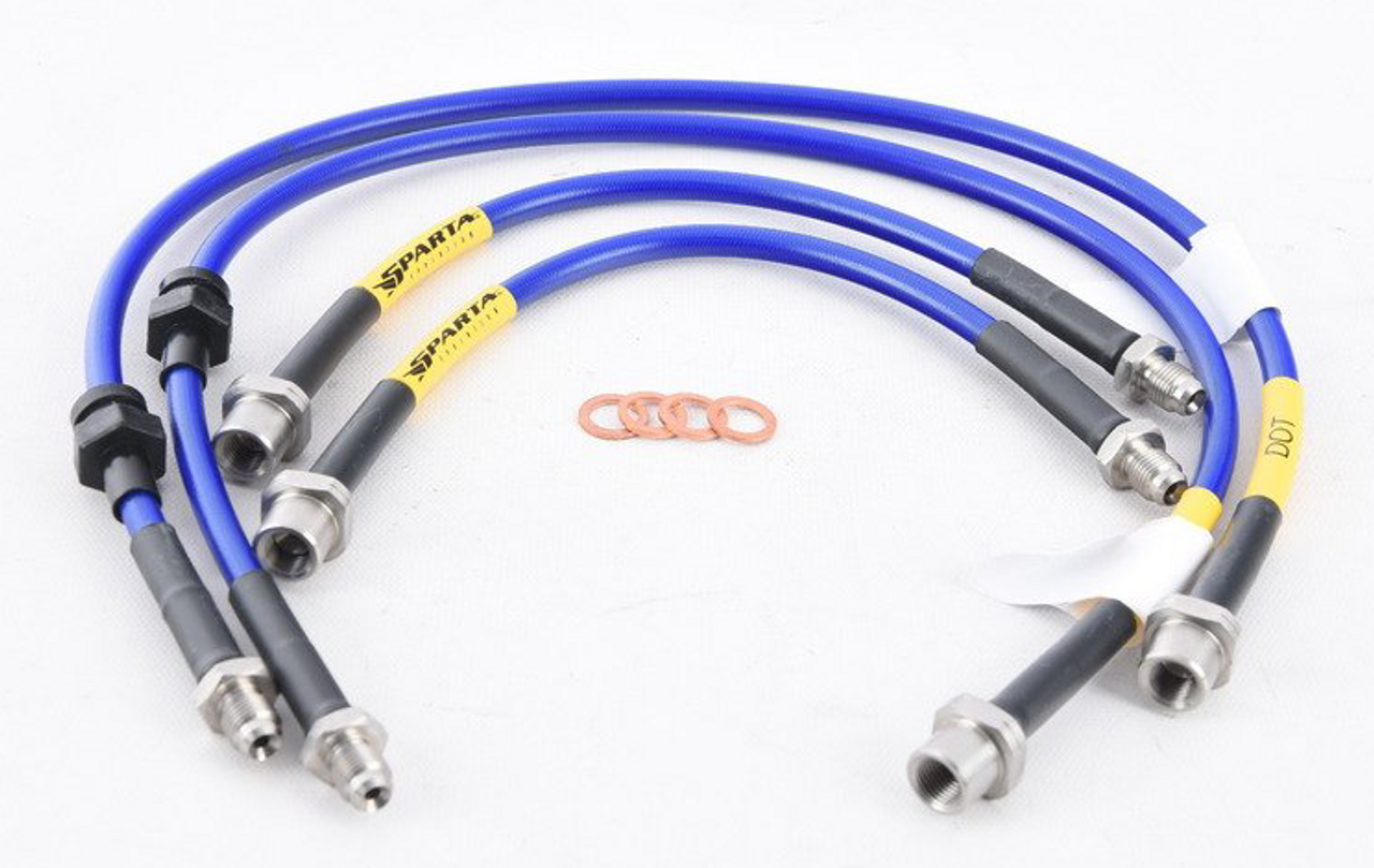BMW Braided Stainless Steel OE Replacement Brake Lines - Sparta SBL.M1.430
