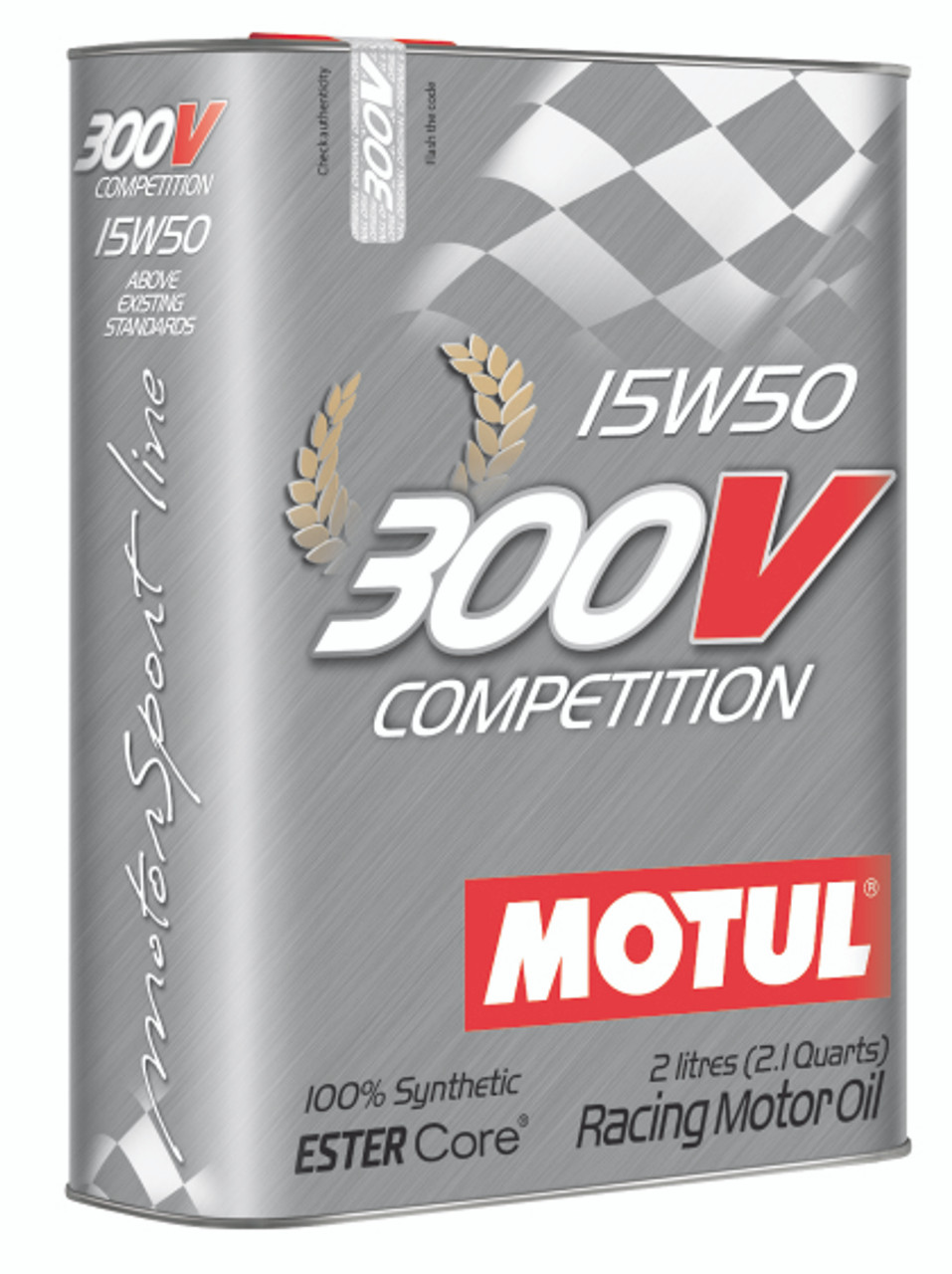 300V 15W-50 Racing Oil (2L) - Motul 104244
