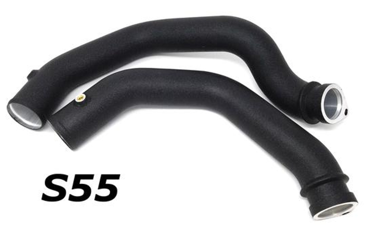 BMW Performance Hotside Chargepipes - Burger Motorsports BMS-S55-HS-CP