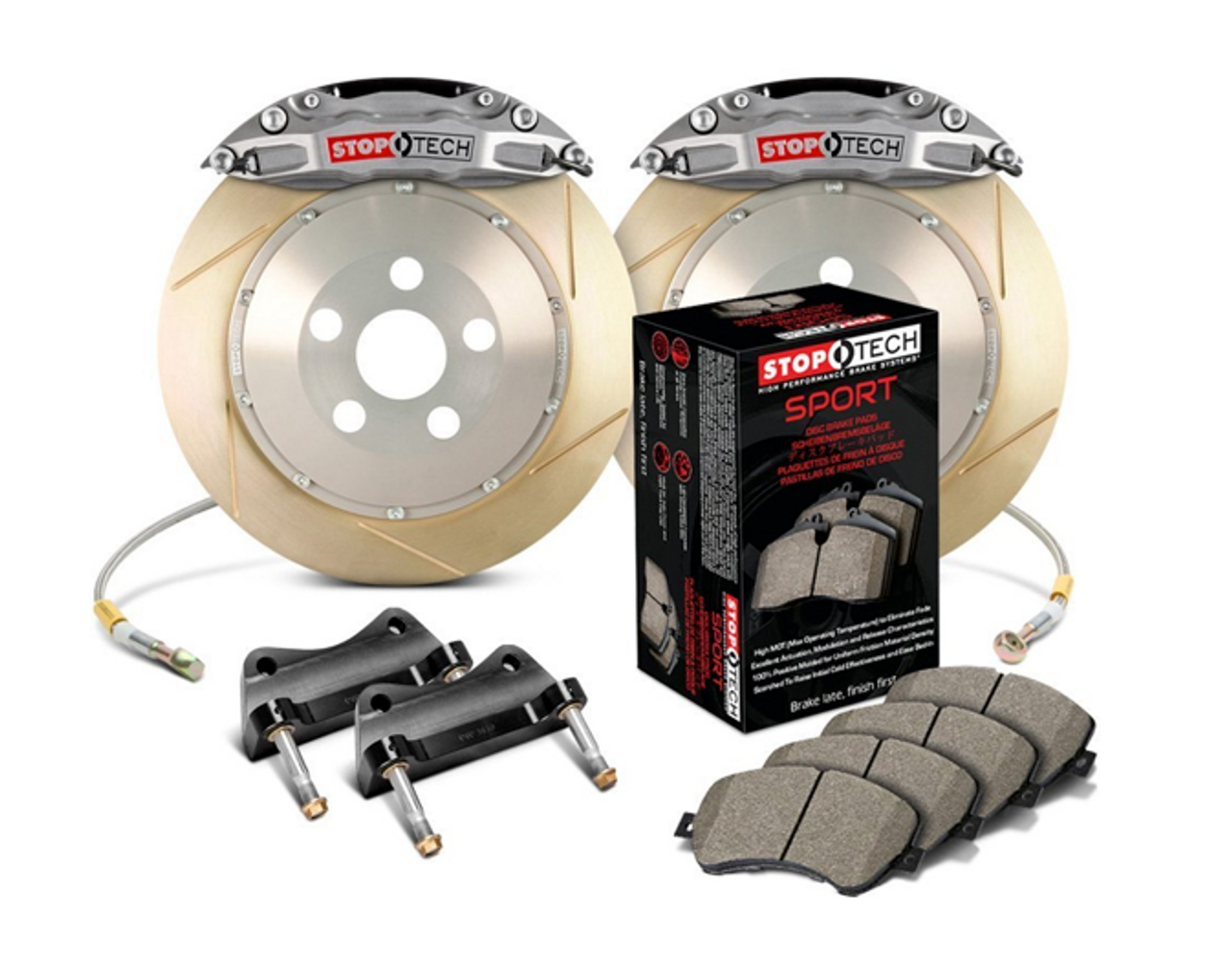 BMW Front Trophy 4 Piston Big Brake Kit - StopTech 83.137.4600.R3