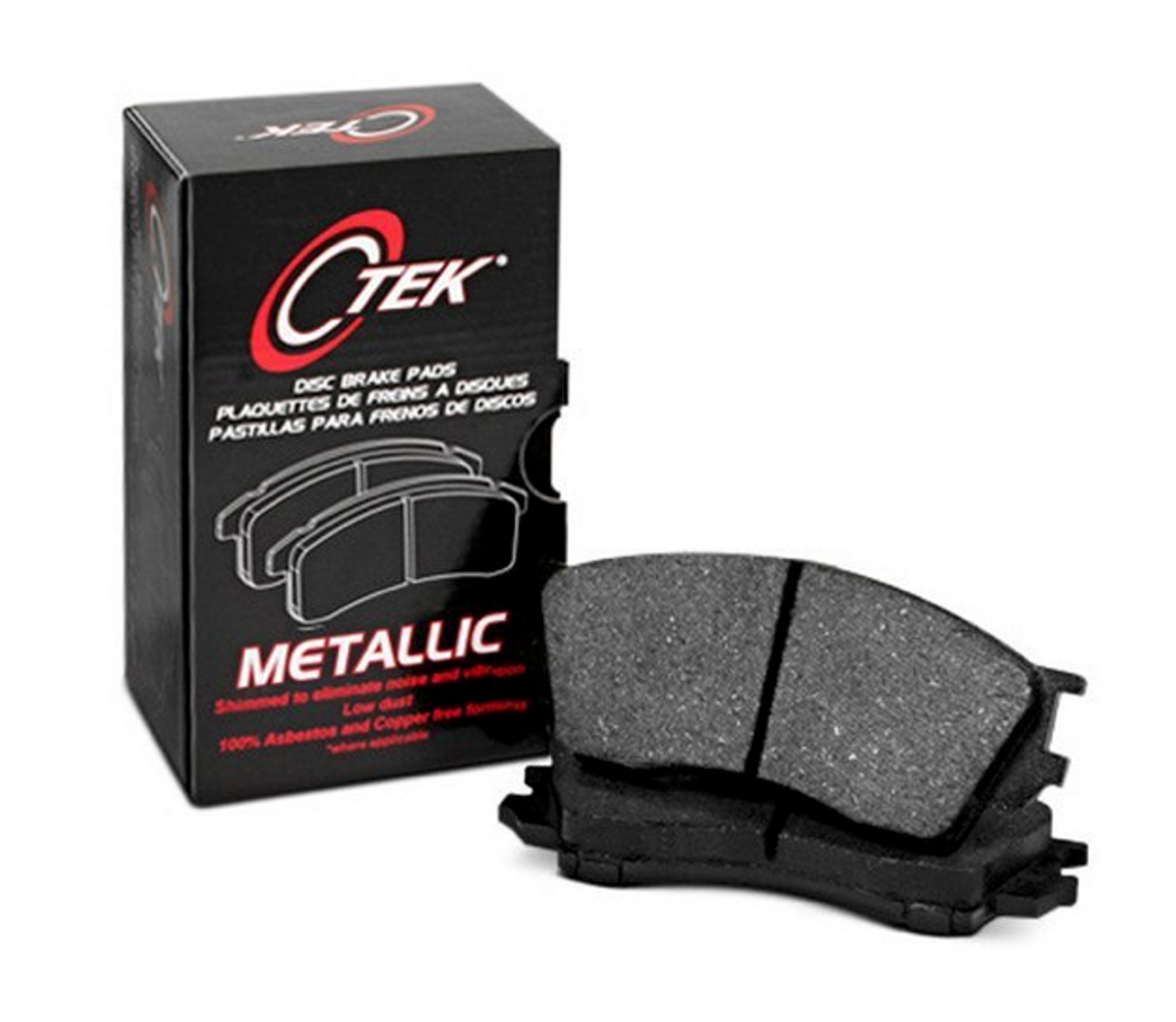 BMW Rear C-Tek Semi-Metallic Brake Pads - Centric 102.06830