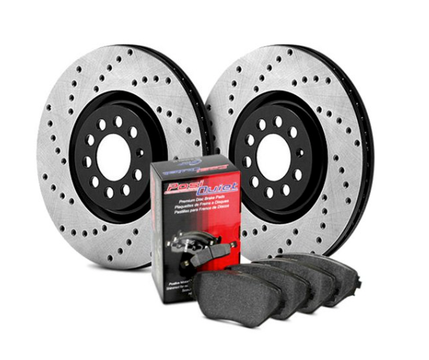 BMW Front Street Drilled Brake Kit - StopTech 939.34005