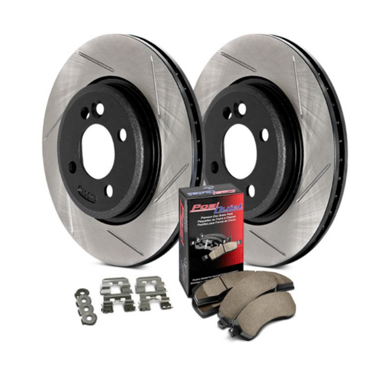 BMW Rear Street Slotted Brake Kit - StopTech 937.34505