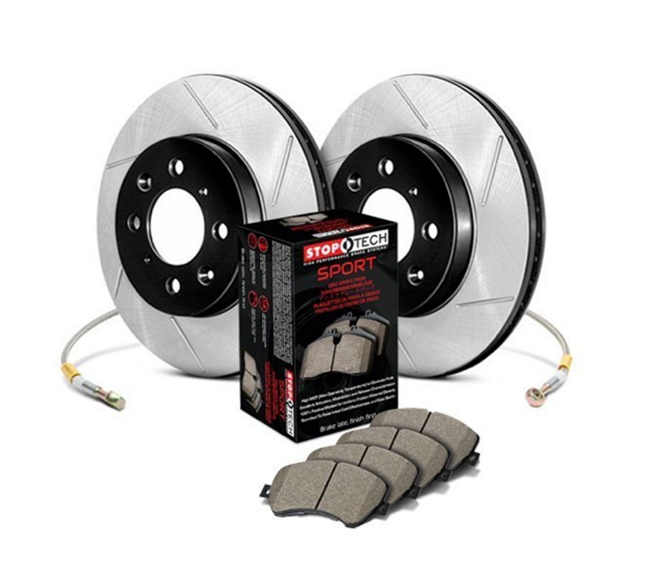 BMW Front Sport Slotted Brake Kit - StopTech 977.34004F