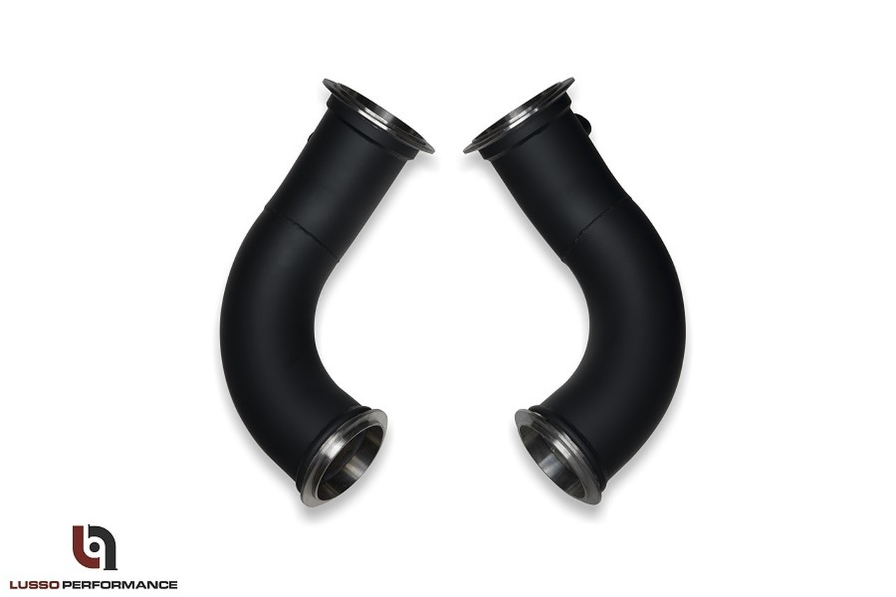 BMW F90 M5 Cermaic Coated Downpipes - Lusso Performance 364215376135191