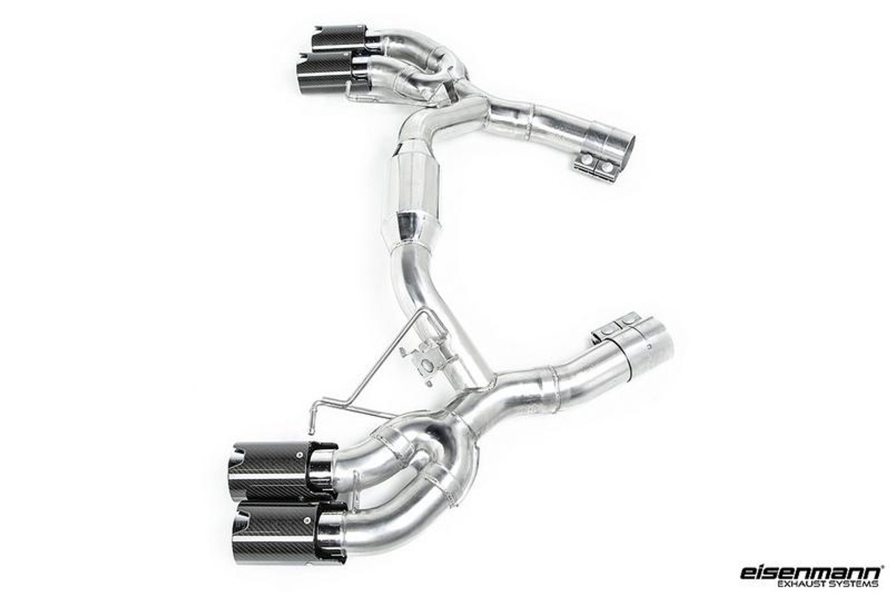 BMW Carbon Tip Performance Sport Exhaust System - Eisenmann B5555.00904.C