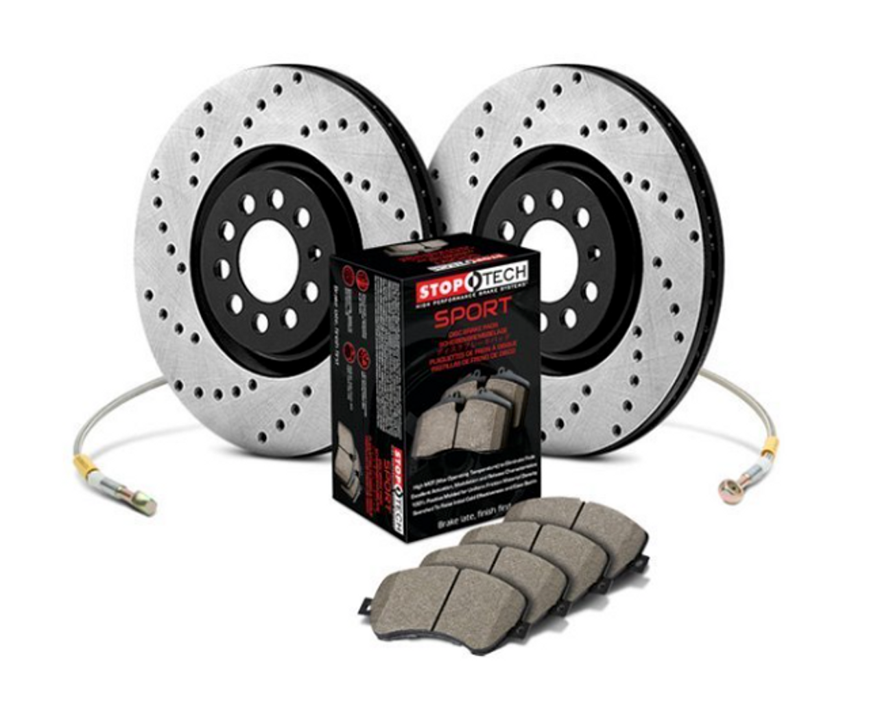 BMW Front Drilled Sport Brake Kit - StopTech 979.34006F