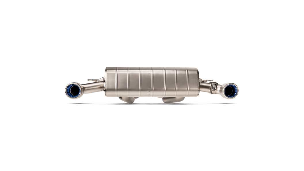 A90 Supra Slip On Titanium Exhaust - Akrapovic S-TY/T/1H