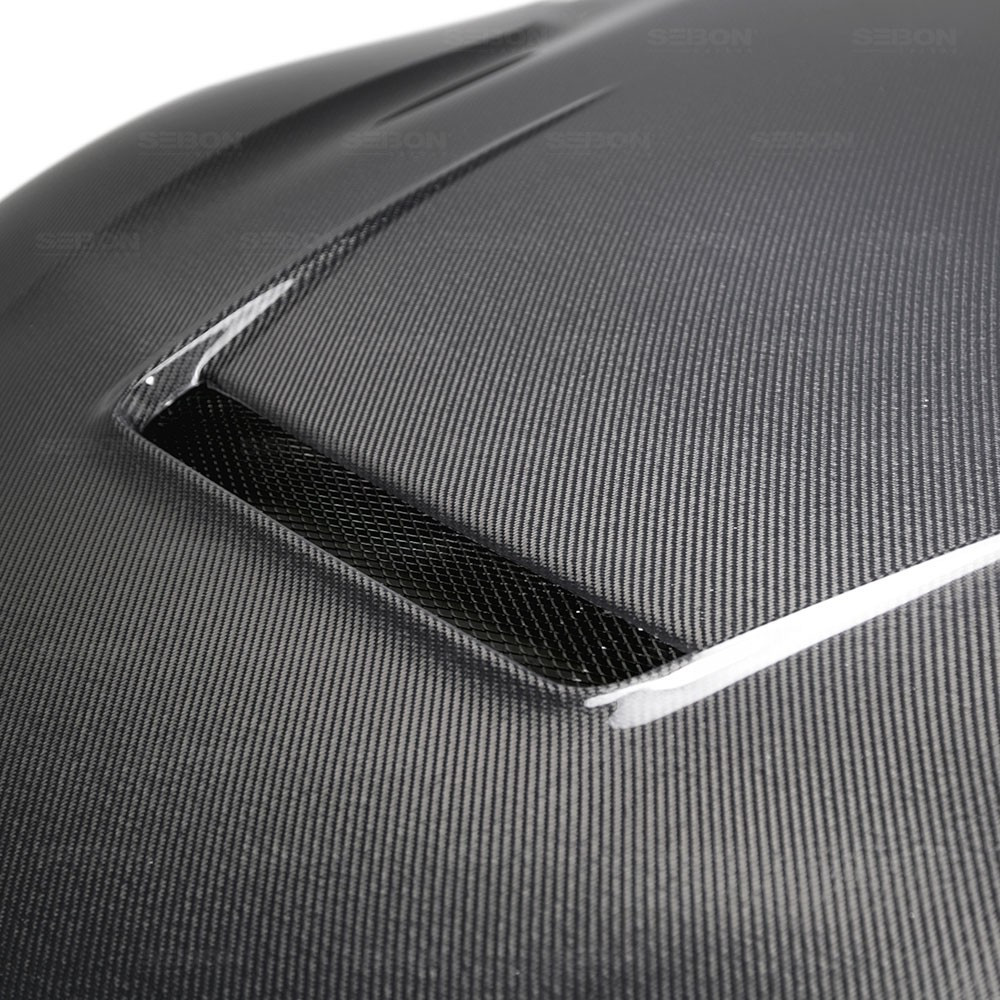 Toyota A90 VS-Style Double Sided Carbon Fiber Hood - Seibon Carbon HD20TYSUP-VS-DS