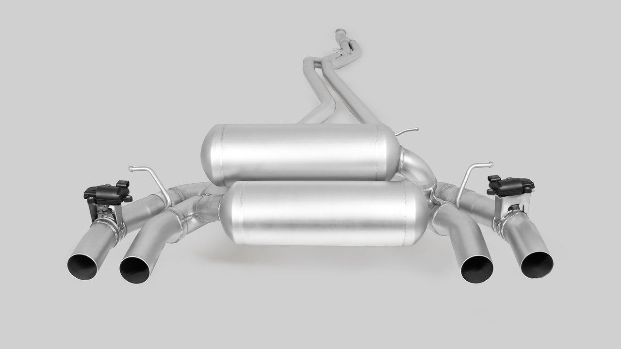 BMW Cat Back Sport Exhaust System with Integrated Valves - Remus 088016 1500