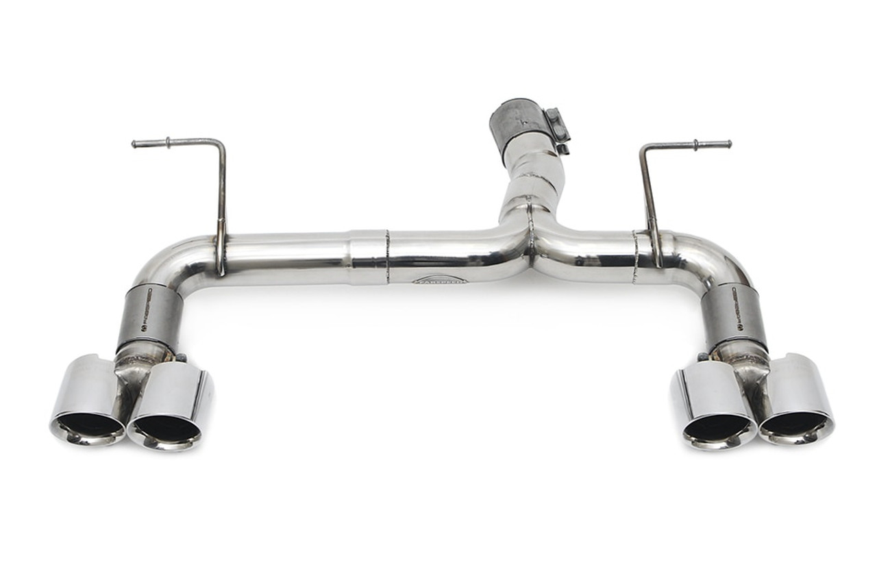 BMW Muffler Bypass Axle Back Exhaust System With Tips - Fabspeed FSBMWM2F87MB