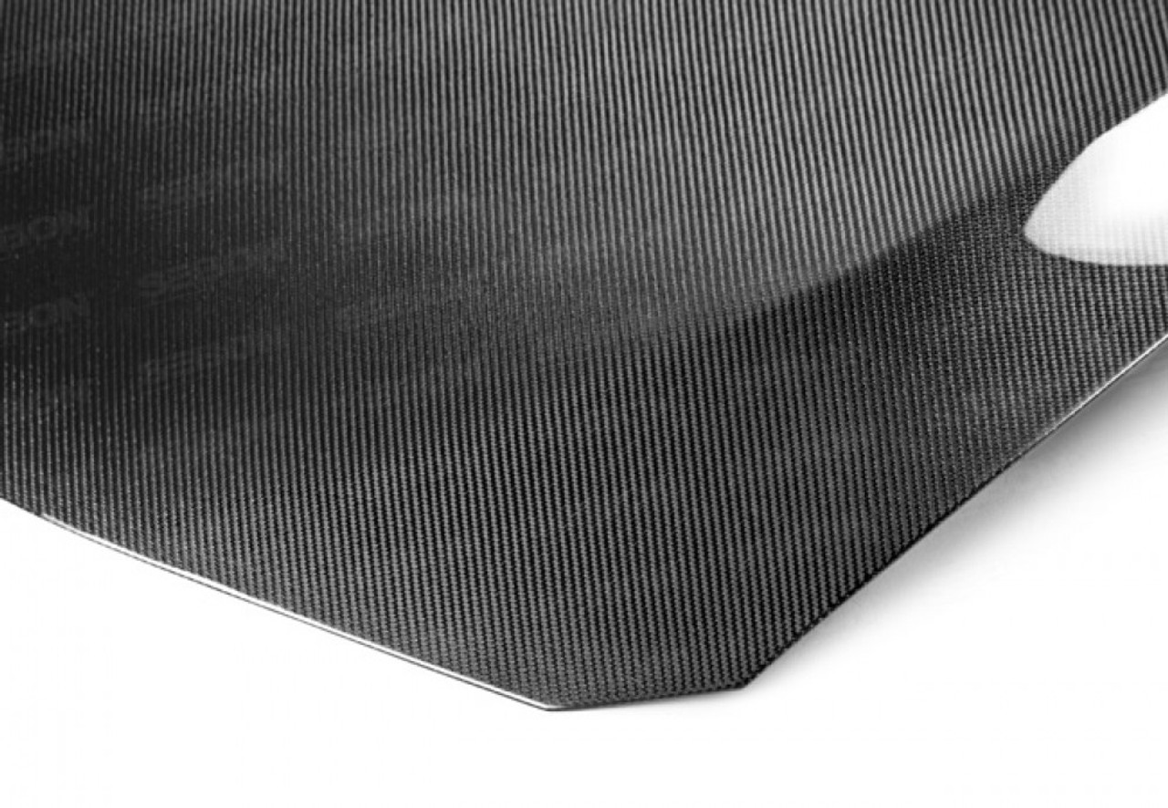 BMW F3X BM Style Carbon Fiber Hood - Seibon Carbon HD1213BMWF30-BM