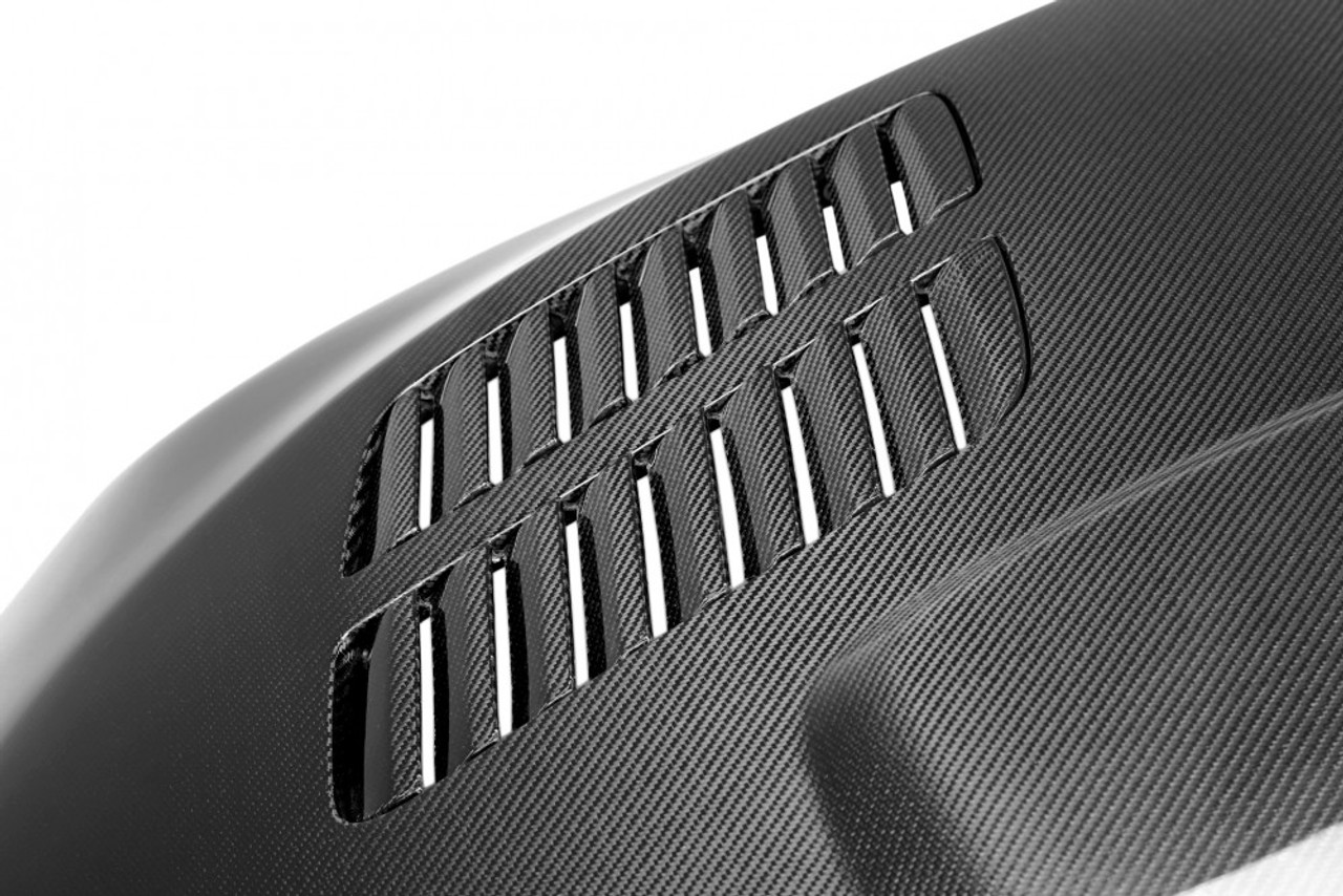 BMW F3X GTR Style Carbon Fiber Hood - Seibon Carbon HD1213BMWF30-GTR