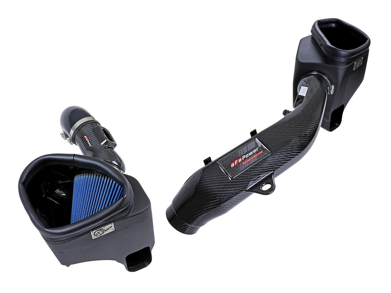 BMW Track Series Carbon Fiber Cold Air Intake System w/ Pro 5R Filters - aFe POWER 57-10006R