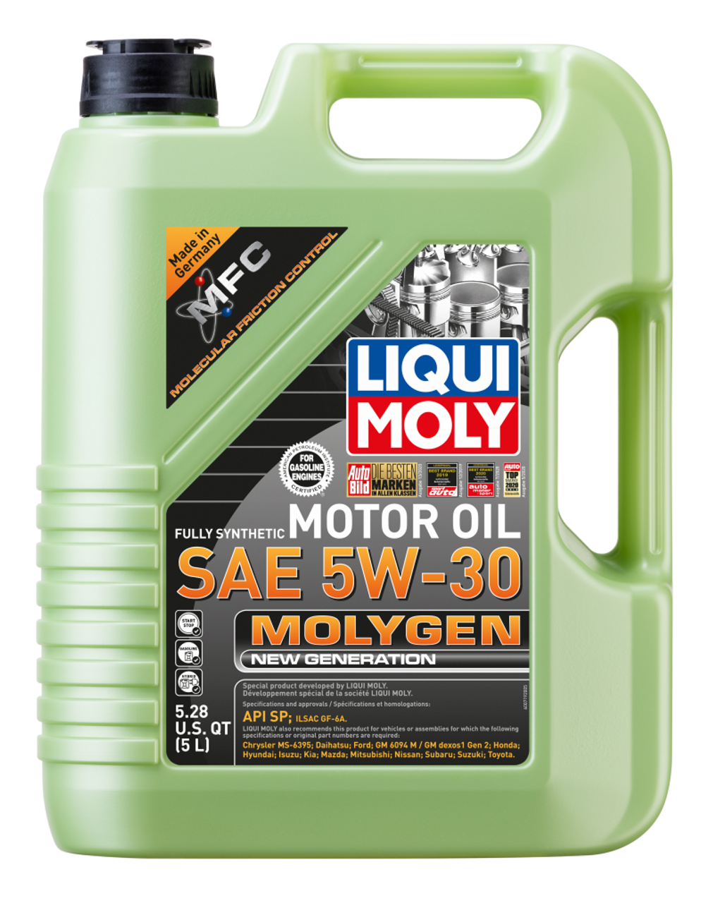 Liqui Moly 5W-30 Molygen New Generation Engine Oil (5L) - Liqui Moly LM20228