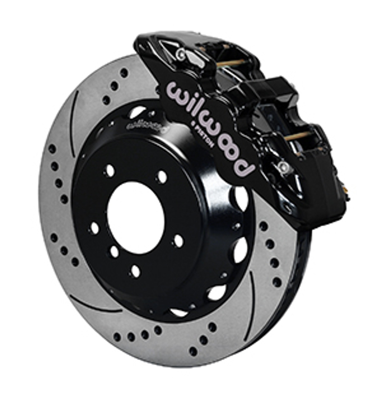 BMW Front Black AERO6 Big Brake Kit - Wilwood 140-13582-D