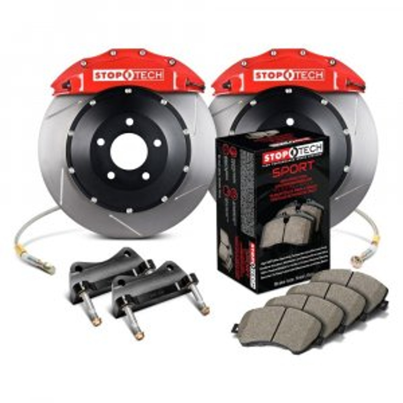 BMW Front Red ST-60 Big Brake Kit - StopTech 83.B36.6700.71