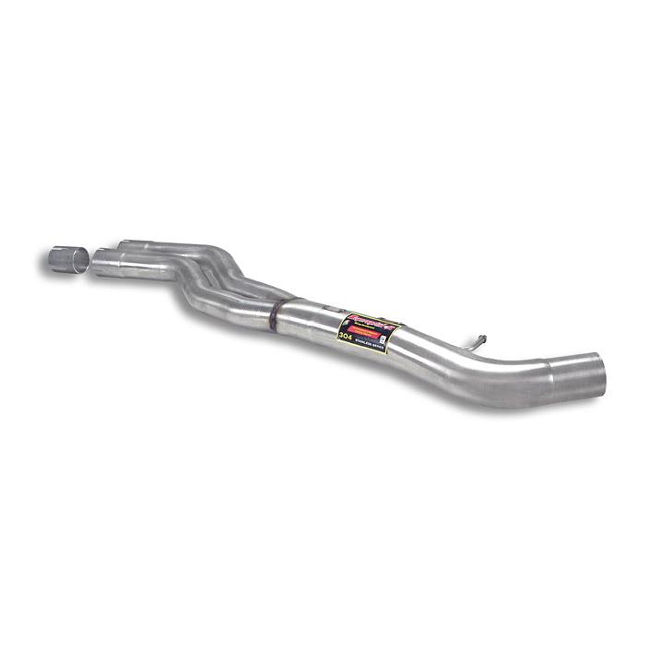 BMW Section 2 Straight Pipe Resonator Delete - Supersprint 789913