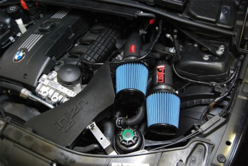 BMW Wrinkle Black SP Short Ram Cold Air Intake System - Injen SP1125WB