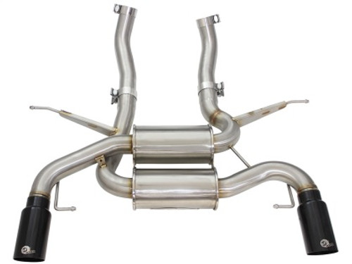 BMW MACH Force -XP 2.5in 304 Stainless Steel Axle-Back Exhaust System - aFe POWER 49-36327-B