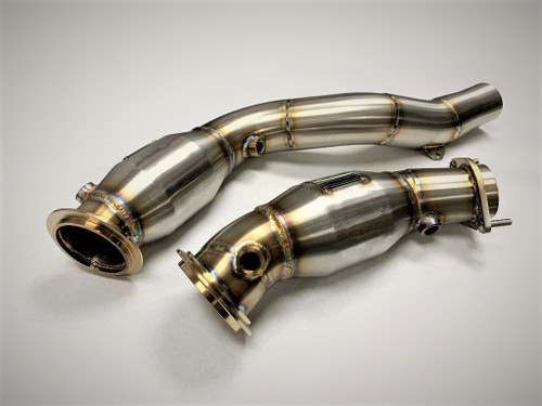 BMW Sport Series High Flow Catted Downpipe - Evolution Racewerks BM-EXH015C