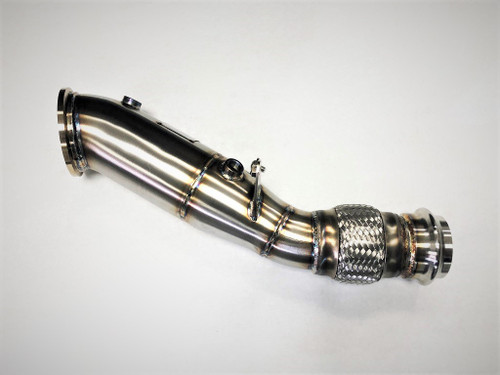 BMW Competition Series 4" Catless Downpipe - Evolution Racewerks BM-EXH019