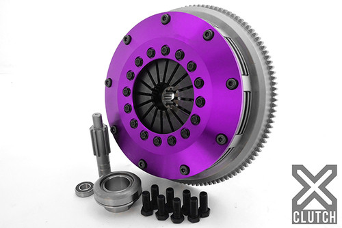 BMW Clutch Kit Inc Chromoly Flywheel; 8 in. Twin Sprung Ceramic Clutch Disc - XClutch XKBM20530-2B