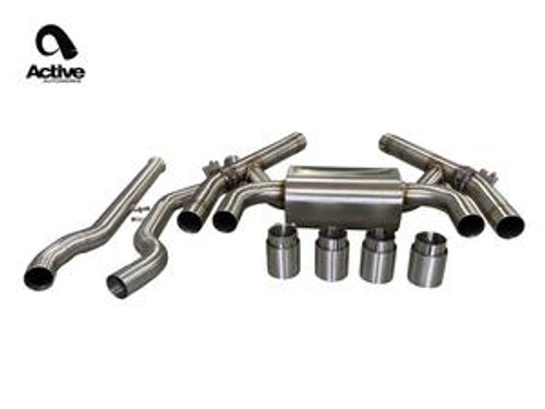 BMW Rear Valved Axle Back Exhaust - Active Autowerke 11-067