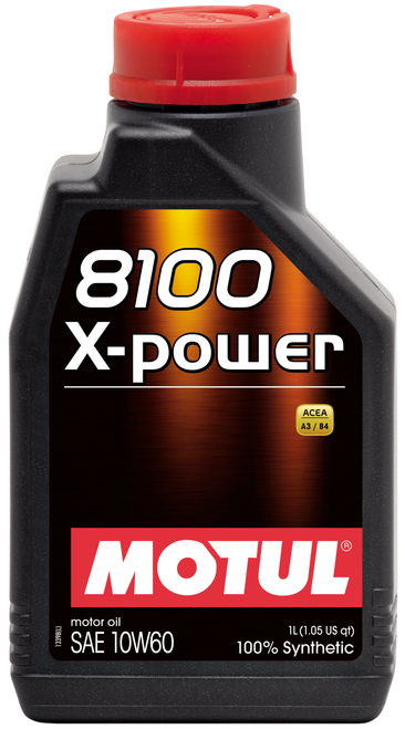 Motul 10W-60 8100 X-power Engine Oil (1L) - Motul 106142